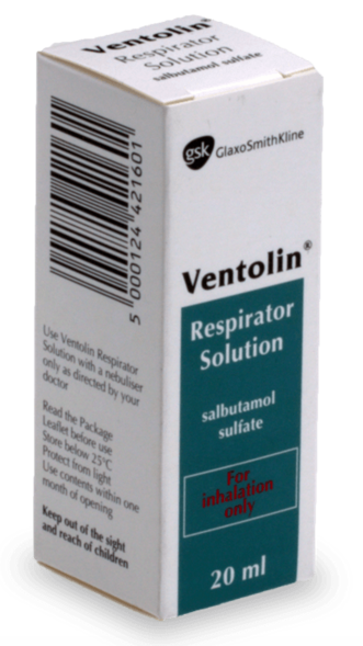 ventoline box