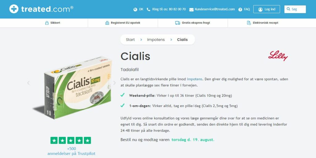 Køb Cialis