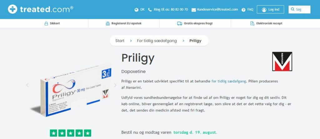 Køb Priligy