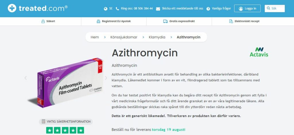 Köp Azithromycin